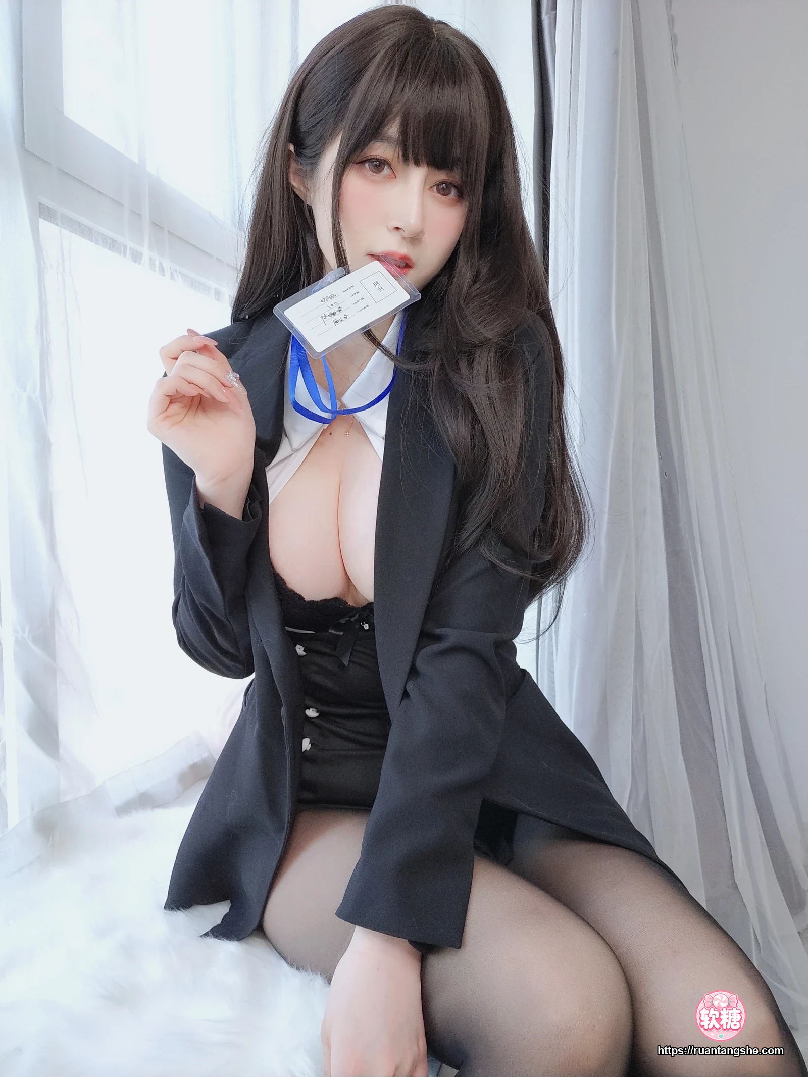 白银81 白银81 NO.087 - 自撮り Vol.62 (動画入り) 黑丝OL