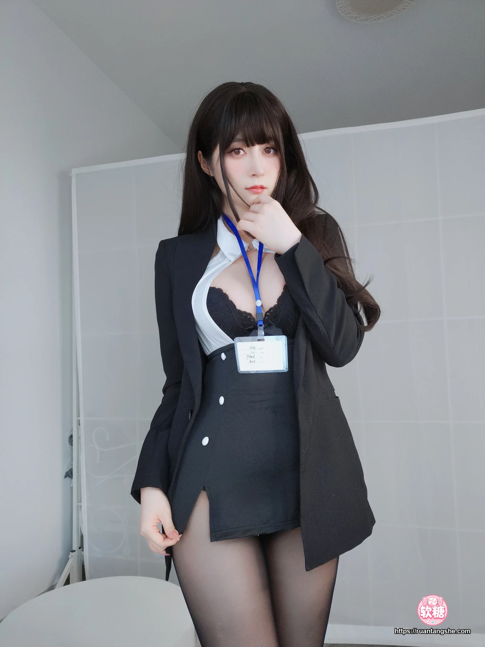 白银81 白银81 NO.087 - 自撮り Vol.62 (動画入り) 黑丝OL