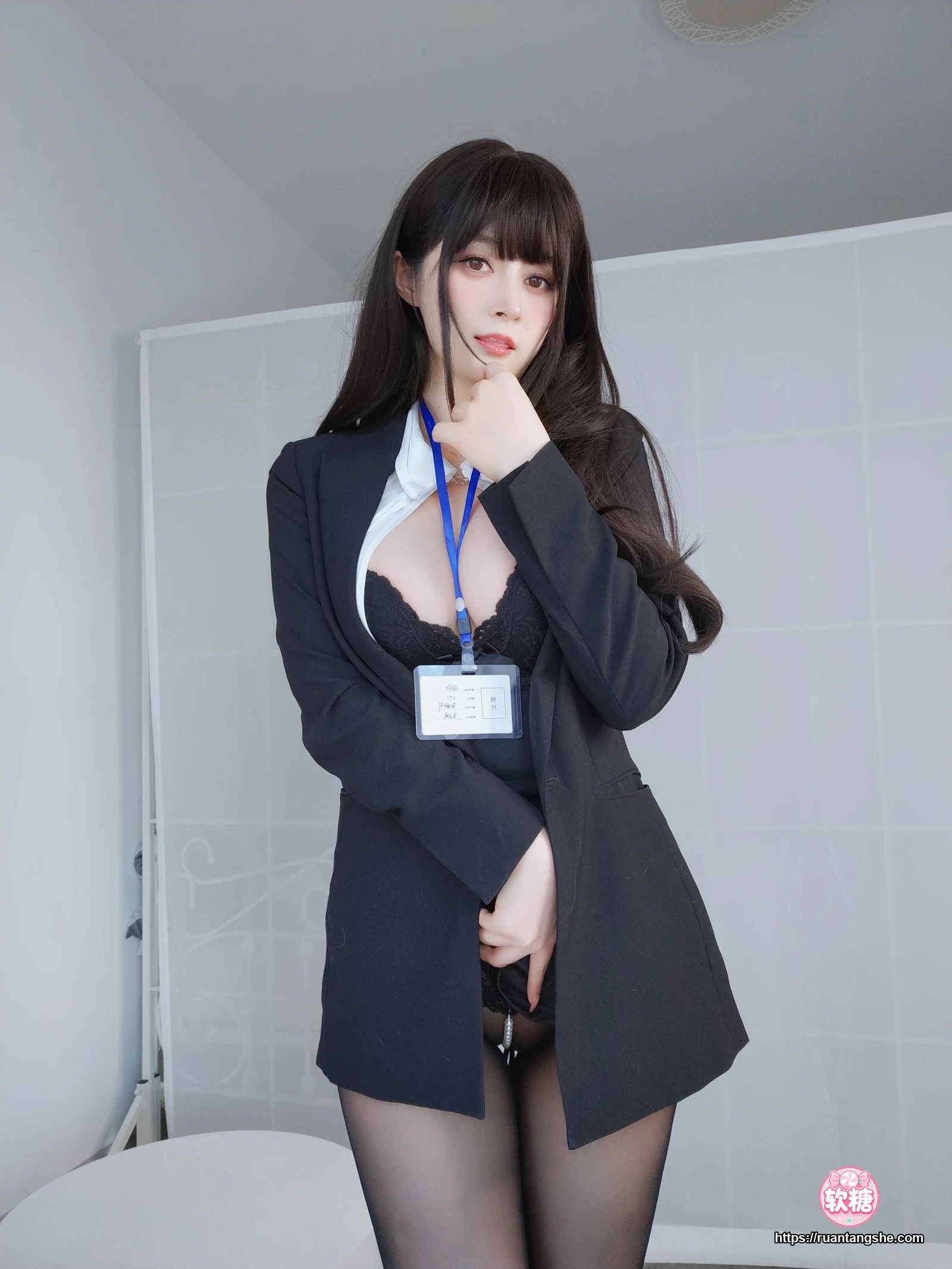 白银81 白银81 NO.087 - 自撮り Vol.62 (動画入り) 黑丝OL