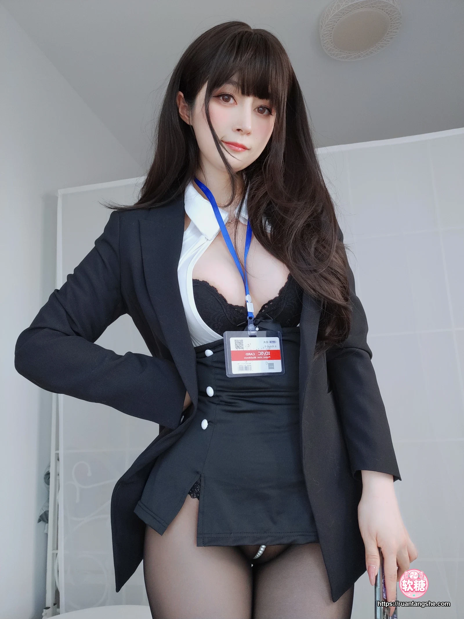 白银81 白银81 NO.087 - 自撮り Vol.62 (動画入り) 黑丝OL