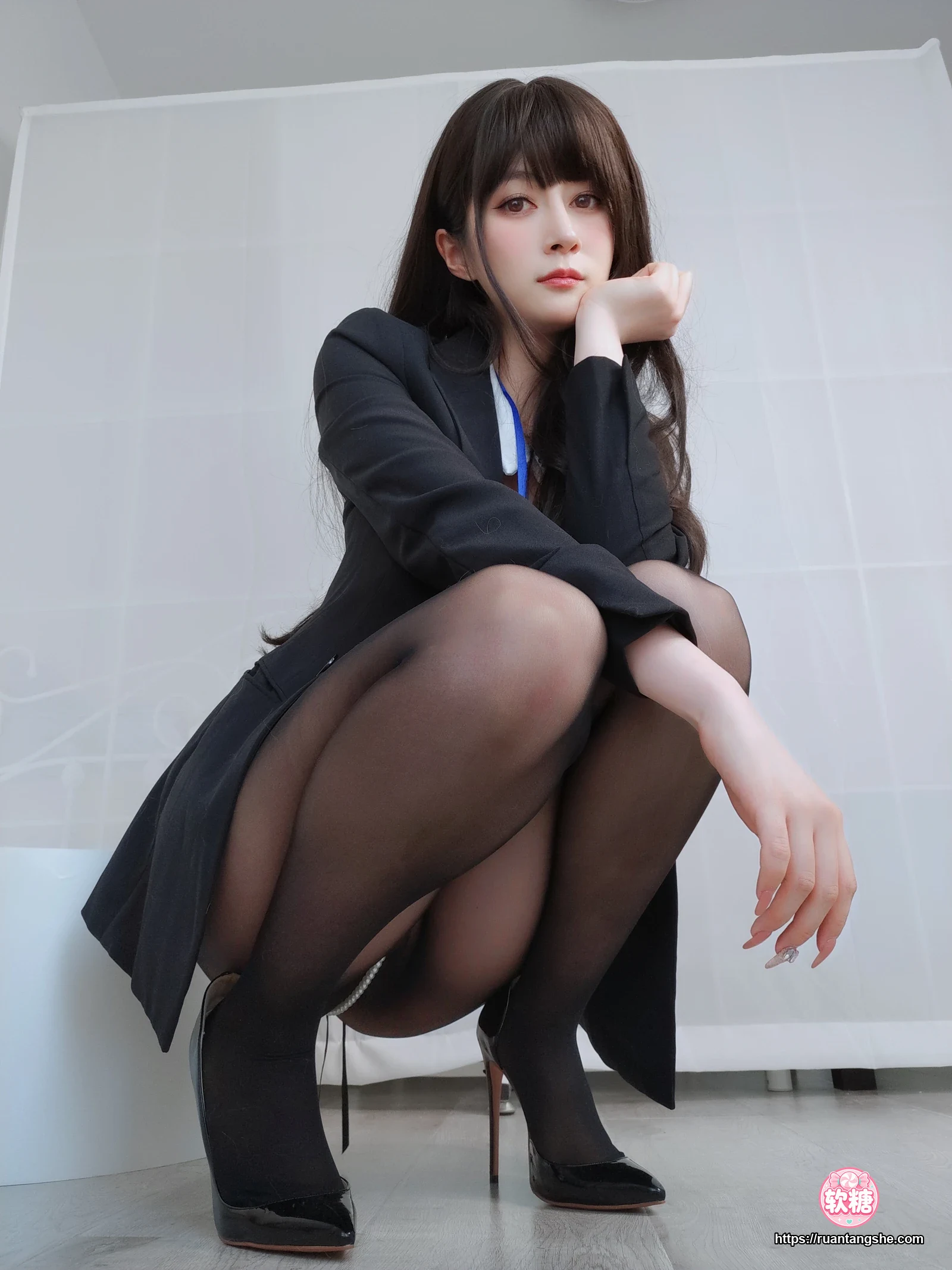 白银81 白银81 NO.087 - 自撮り Vol.62 (動画入り) 黑丝OL