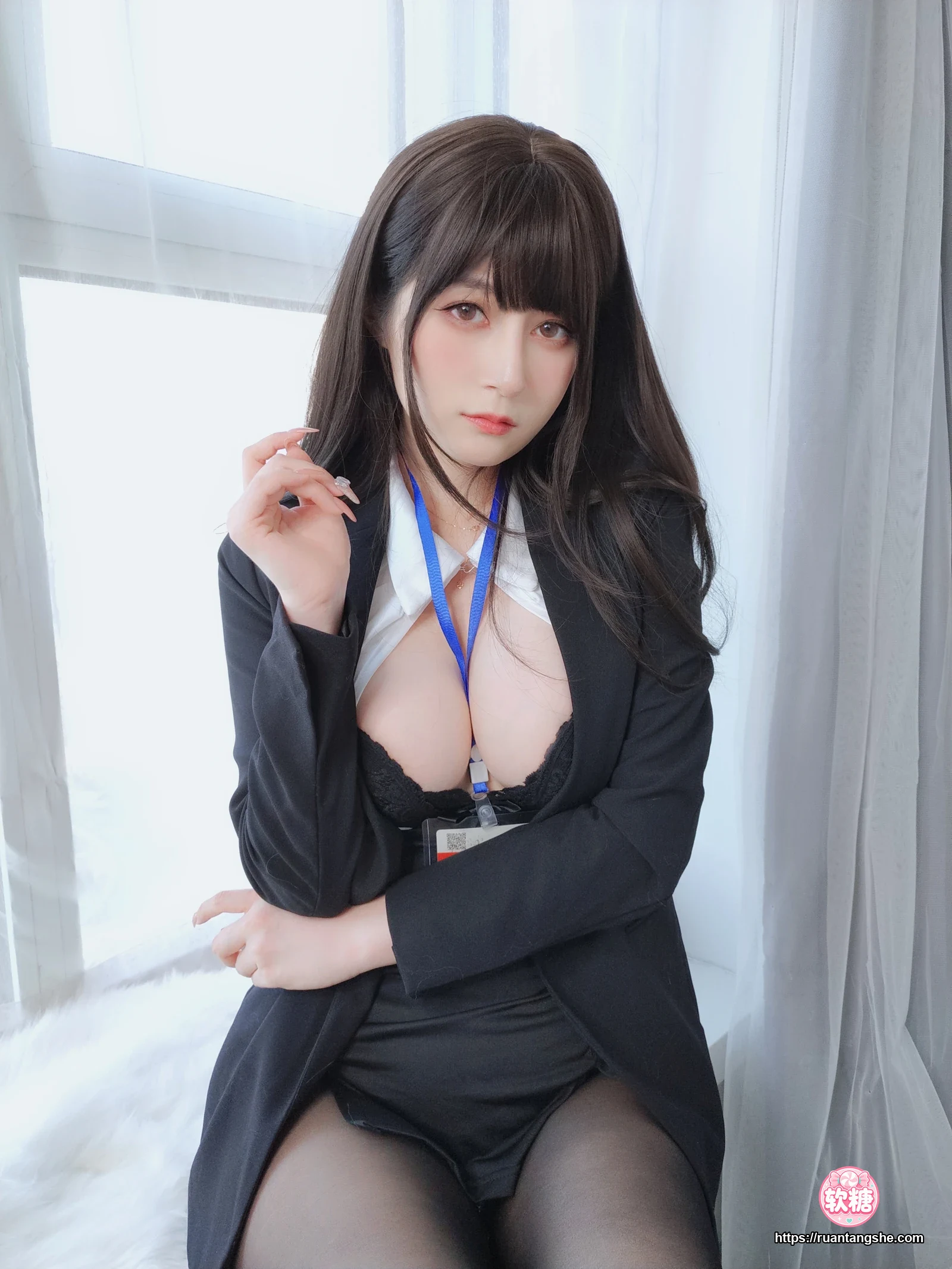 白银81 白银81 NO.087 - 自撮り Vol.62 (動画入り) 黑丝OL