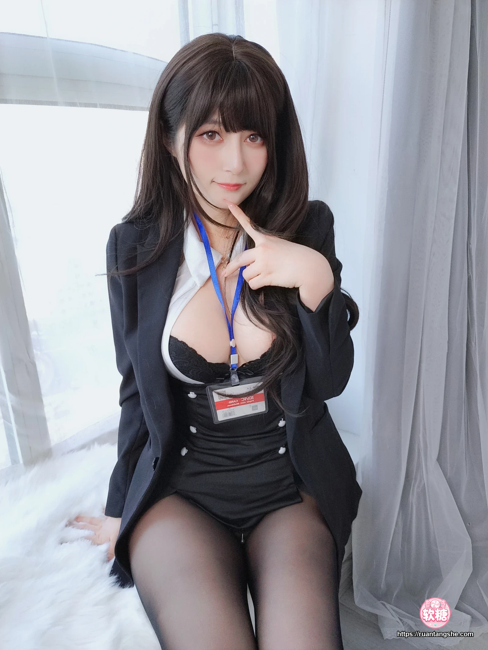 白银81 白银81 NO.087 - 自撮り Vol.62 (動画入り) 黑丝OL