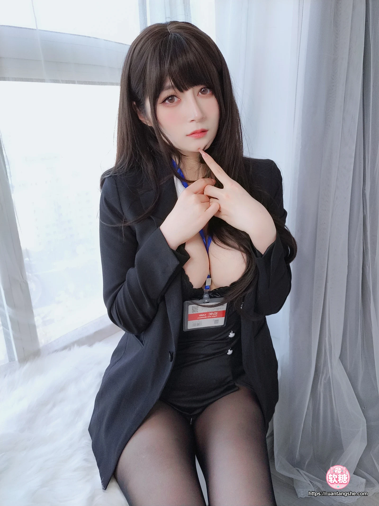 白银81 白银81 NO.087 - 自撮り Vol.62 (動画入り) 黑丝OL