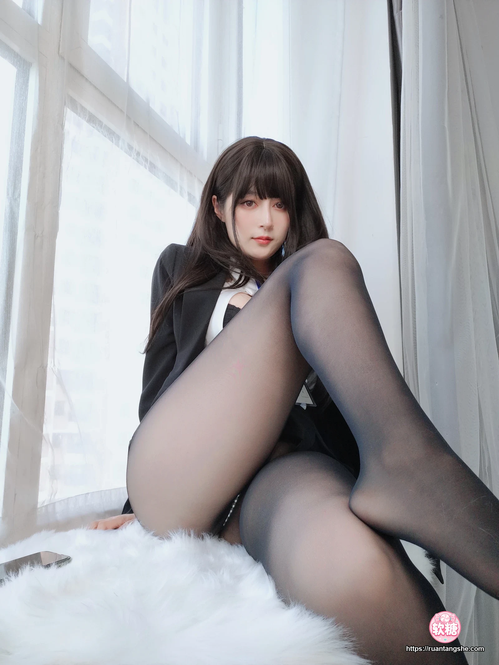 白银81 白银81 NO.087 - 自撮り Vol.62 (動画入り) 黑丝OL