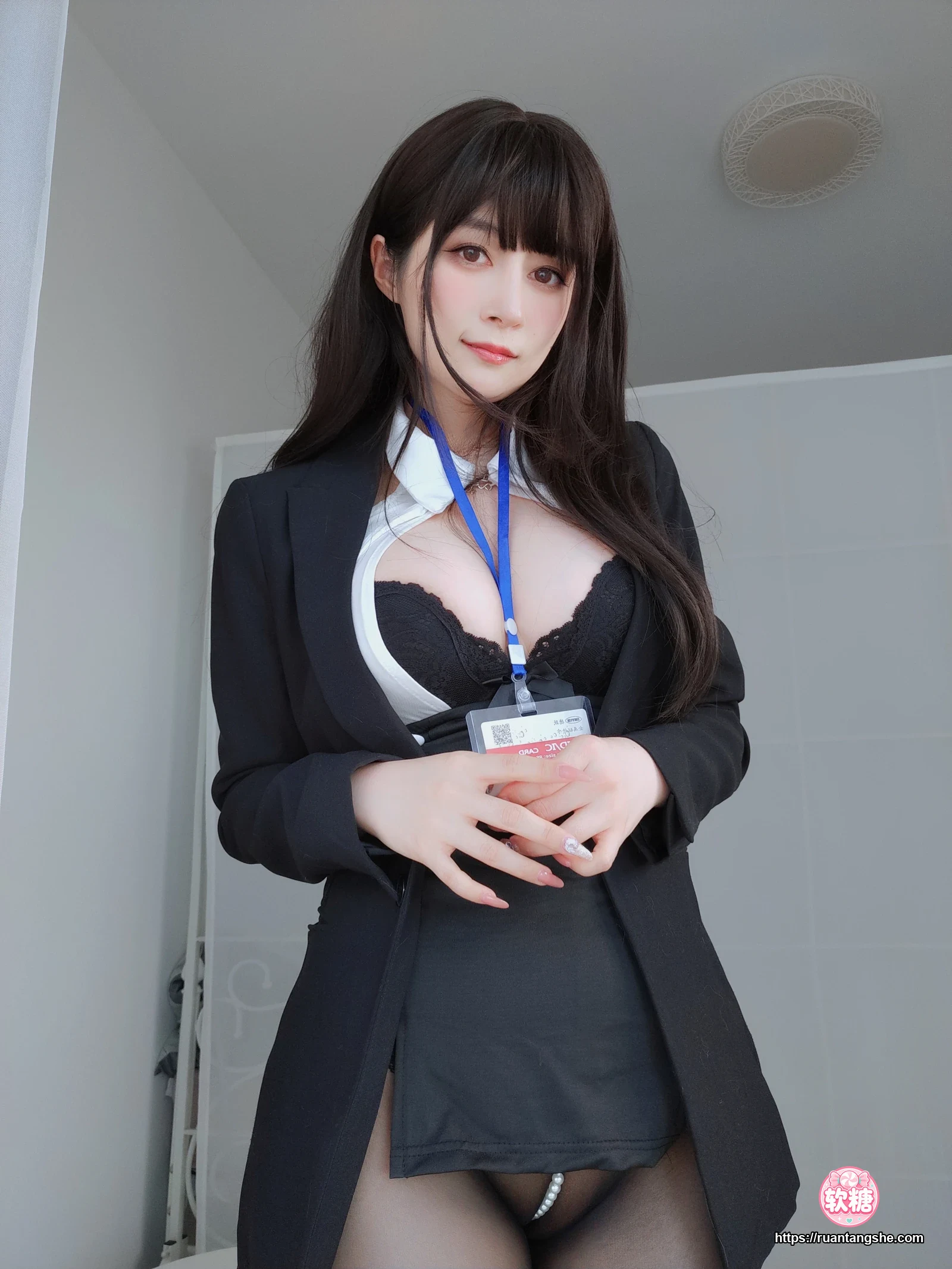 白银81 白银81 NO.087 - 自撮り Vol.62 (動画入り) 黑丝OL
