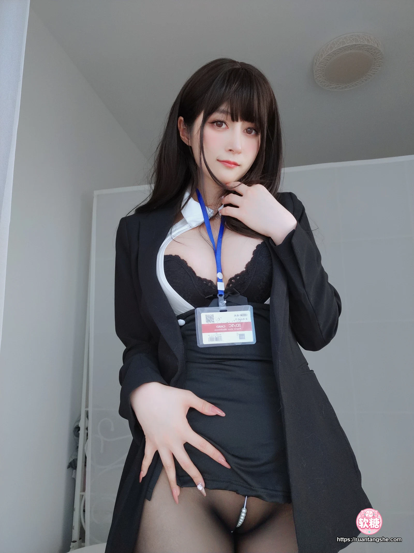 白银81 白银81 NO.087 - 自撮り Vol.62 (動画入り) 黑丝OL
