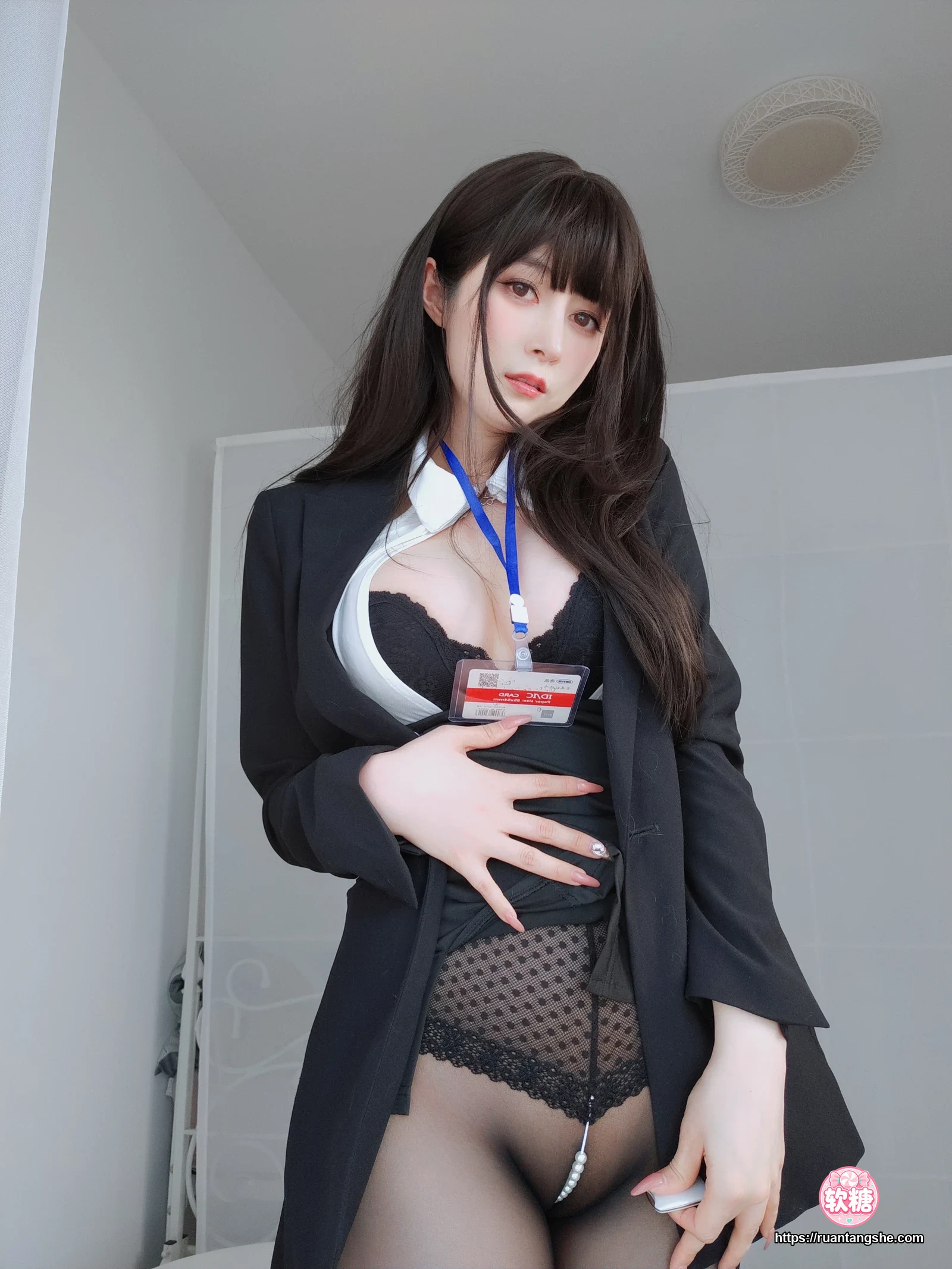 白银81 白银81 NO.087 - 自撮り Vol.62 (動画入り) 黑丝OL