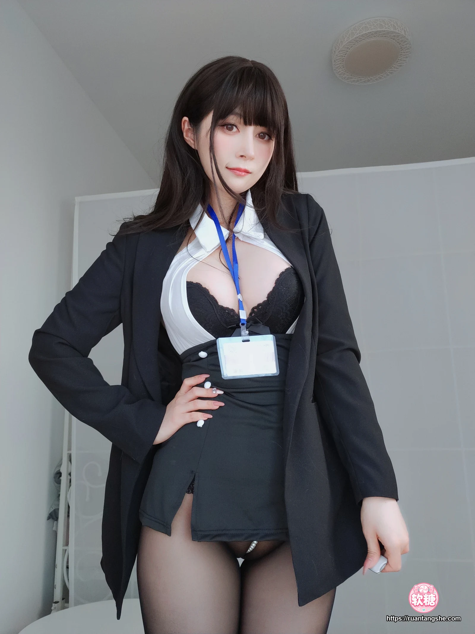 白银81 白银81 NO.087 - 自撮り Vol.62 (動画入り) 黑丝OL