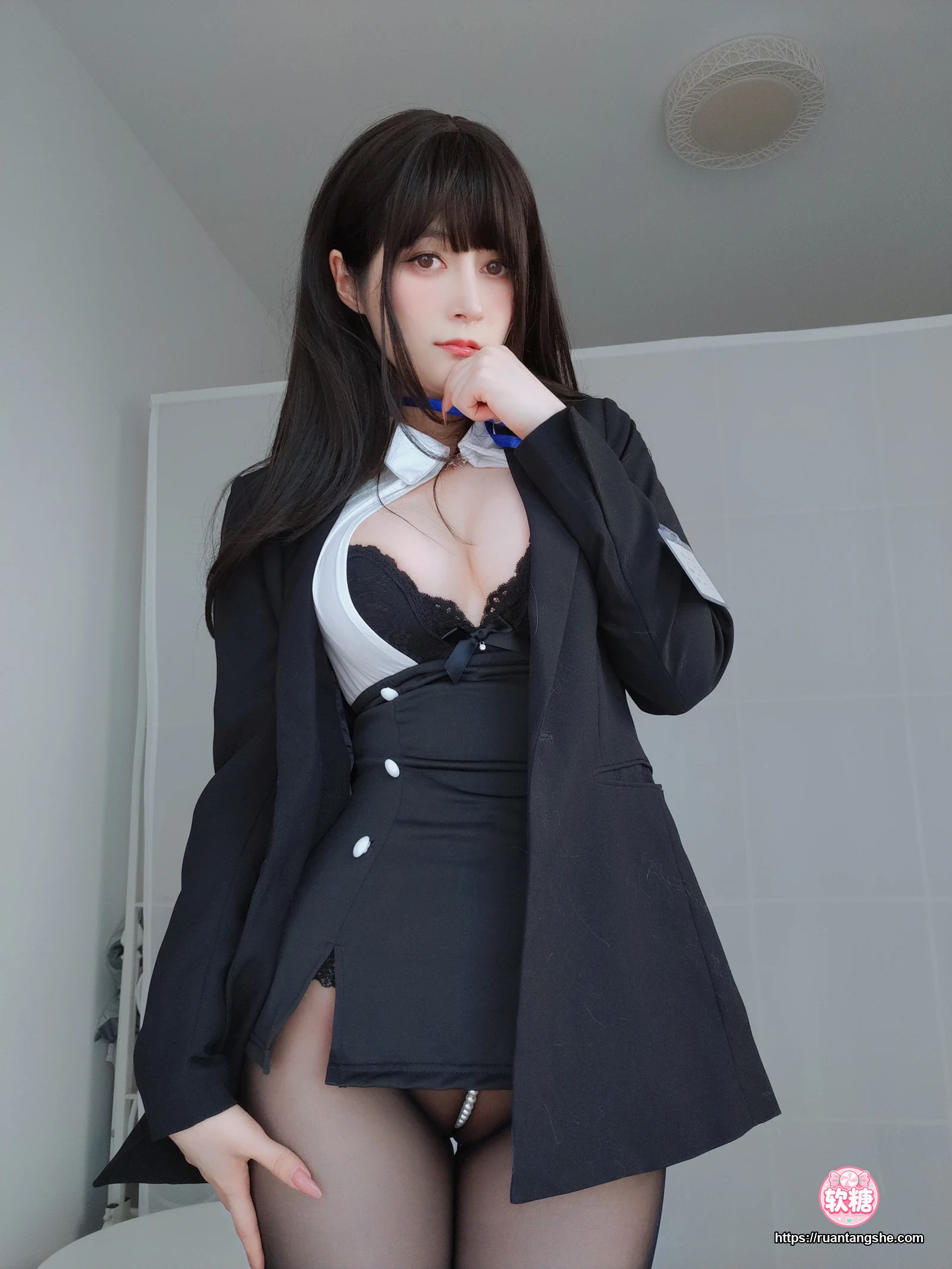 白银81 白银81 NO.087 - 自撮り Vol.62 (動画入り) 黑丝OL