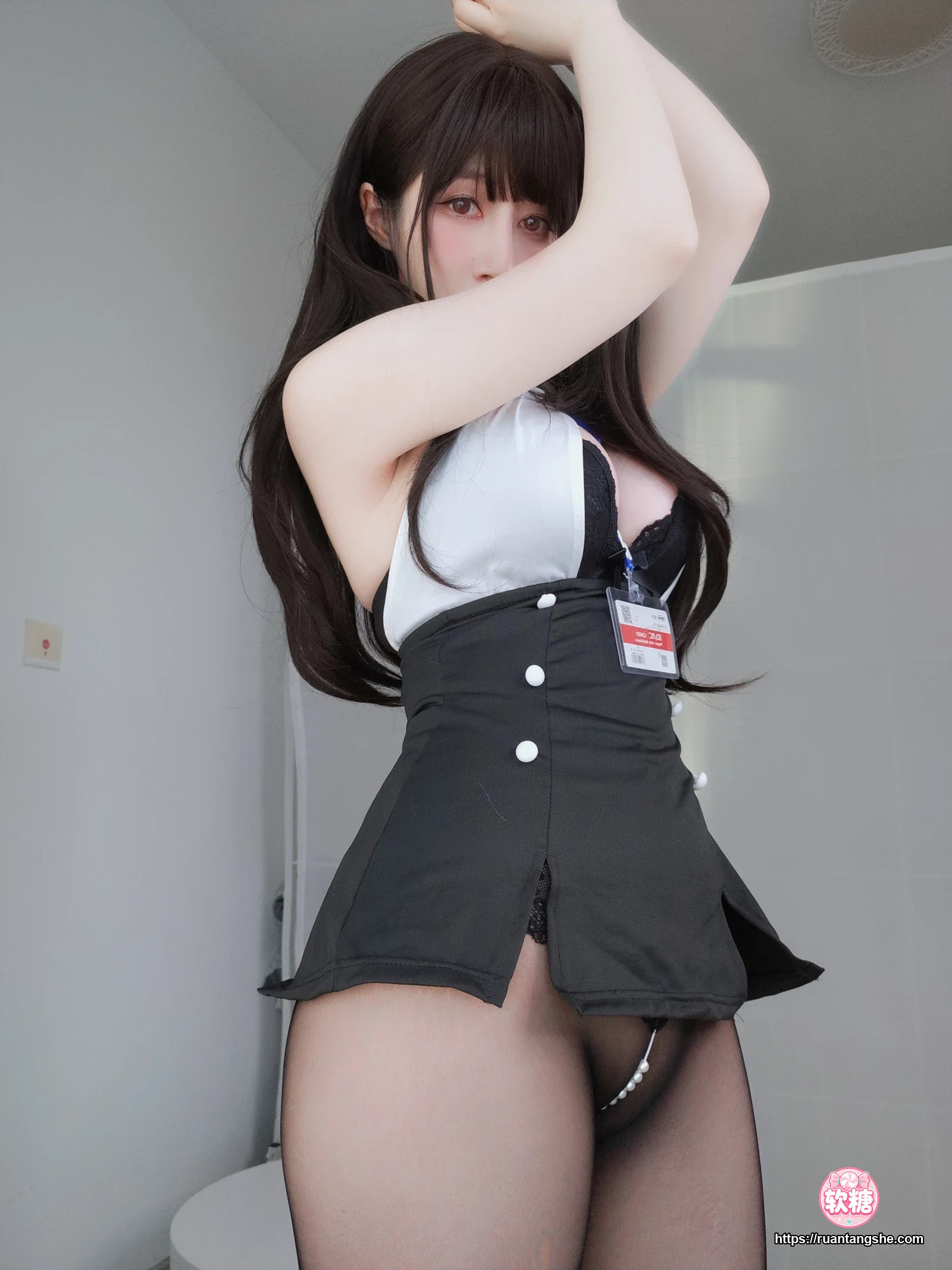 白银81 白银81 NO.087 - 自撮り Vol.62 (動画入り) 黑丝OL