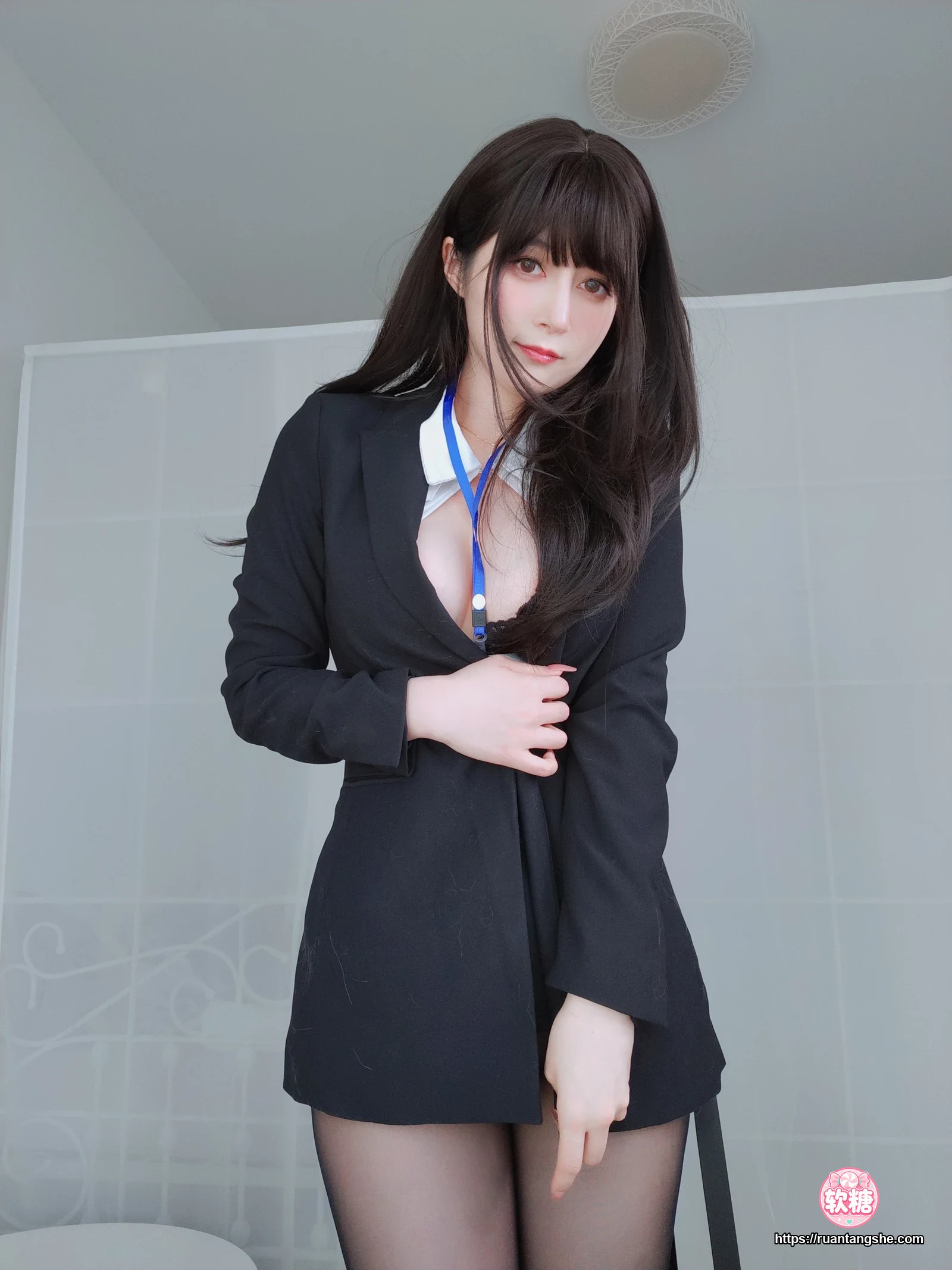 白银81 白银81 NO.087 - 自撮り Vol.62 (動画入り) 黑丝OL