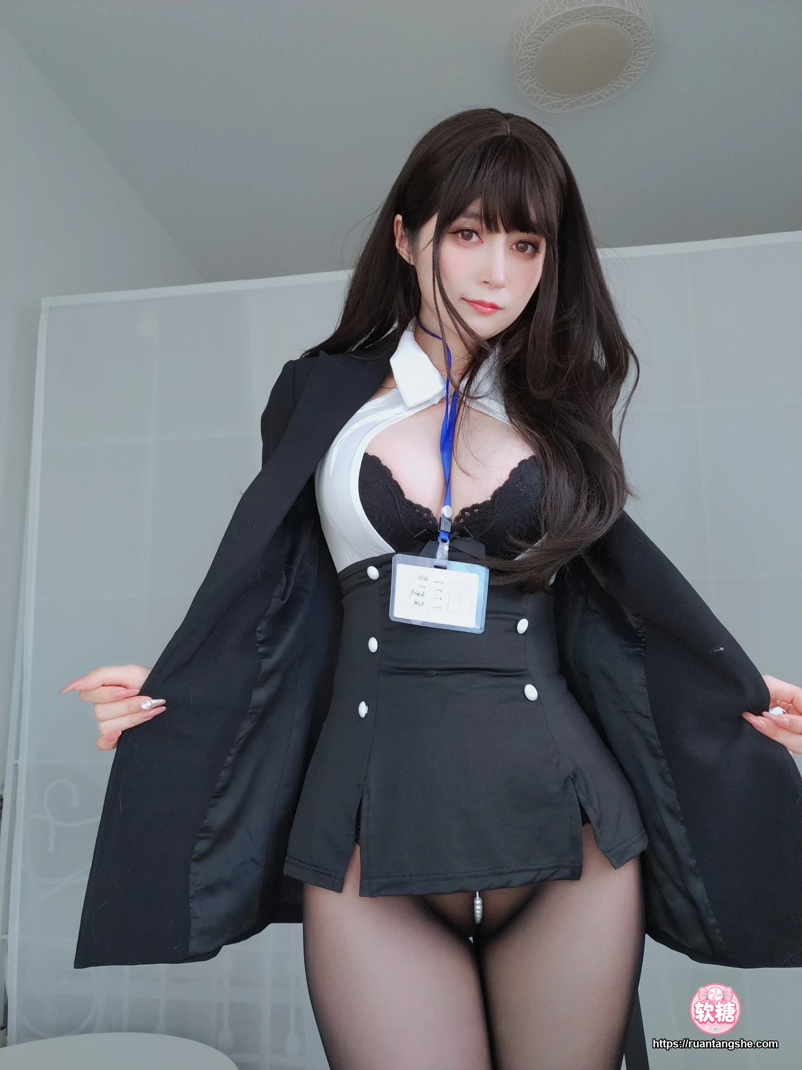 白银81 白银81 NO.087 - 自撮り Vol.62 (動画入り) 黑丝OL