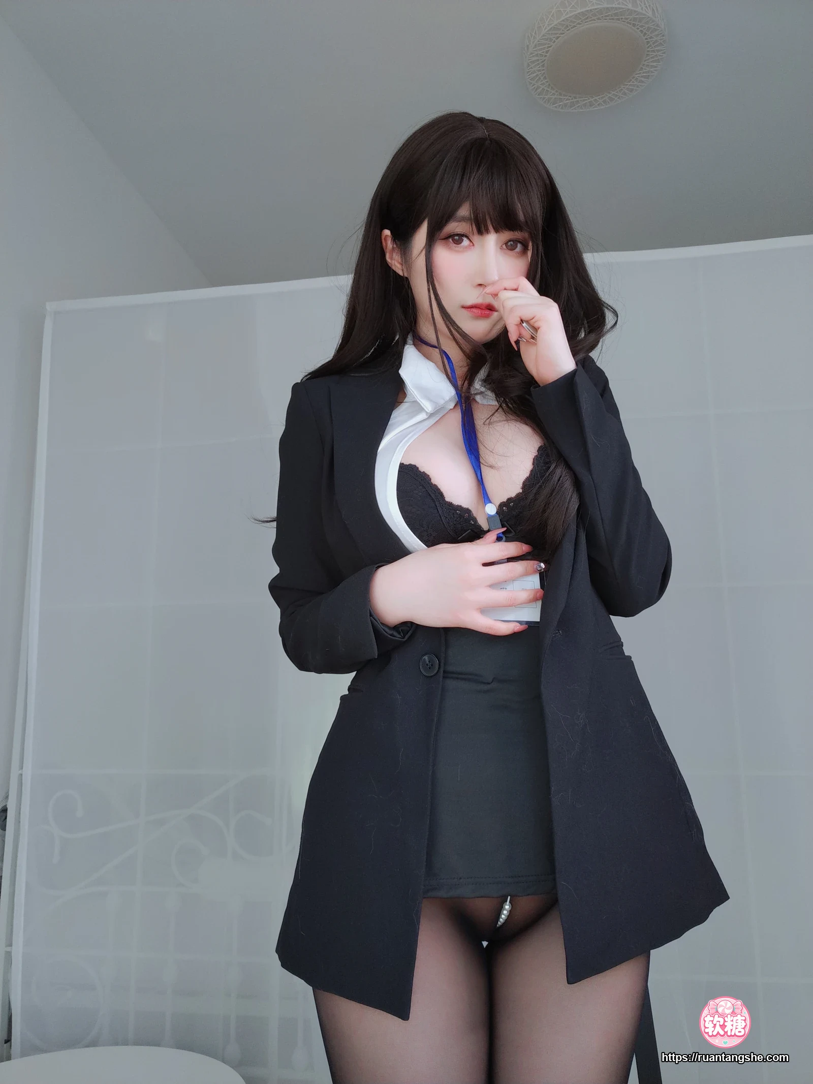 白银81 白银81 NO.087 - 自撮り Vol.62 (動画入り) 黑丝OL
