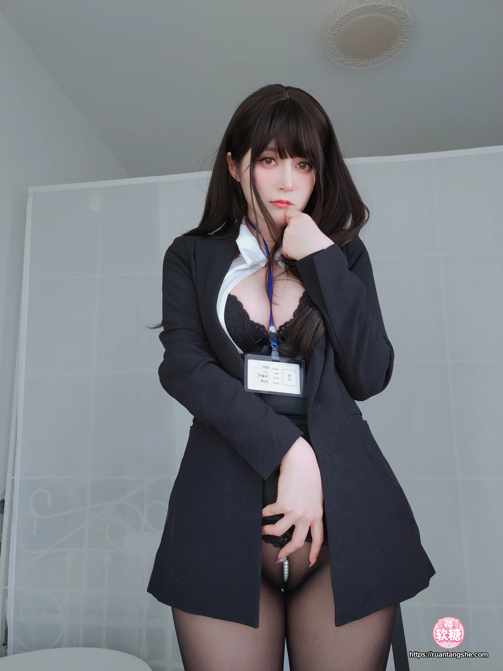 白银81 白银81 NO.087 - 自撮り Vol.62 (動画入り) 黑丝OL