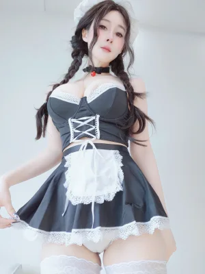 白银81《自摄Vol.97 白丝女仆》写真图集 77P+5V｜在线预览与图包下载