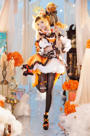 艾西Aiwest《蔚蓝档案 伊落玛丽 魔法少女》写真图集 38P｜在线预览与图包下载