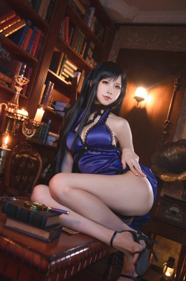 水淼Aqua《蒂法旗袍和礼服》写真图集 40P｜在线预览与图包下载