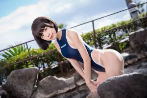水淼Aqua《竞泳水着》写真图集 40P｜在线预览与图包下载