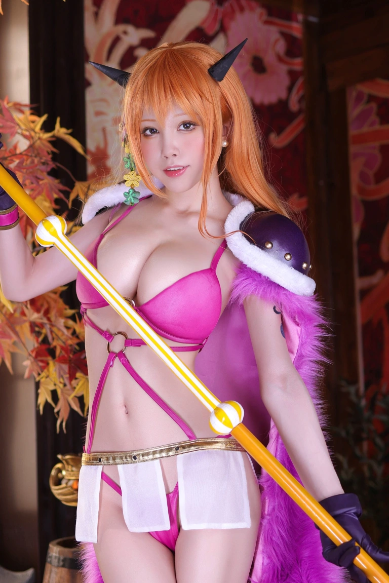 水淼Aqua《海贼王 娜美》写真图集 122P｜在线预览与图包下载