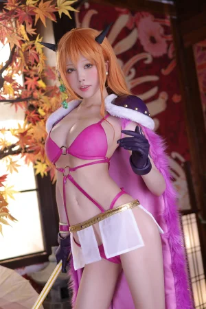 水淼Aqua《海贼王 娜美》写真图集 122P｜在线预览与图包下载