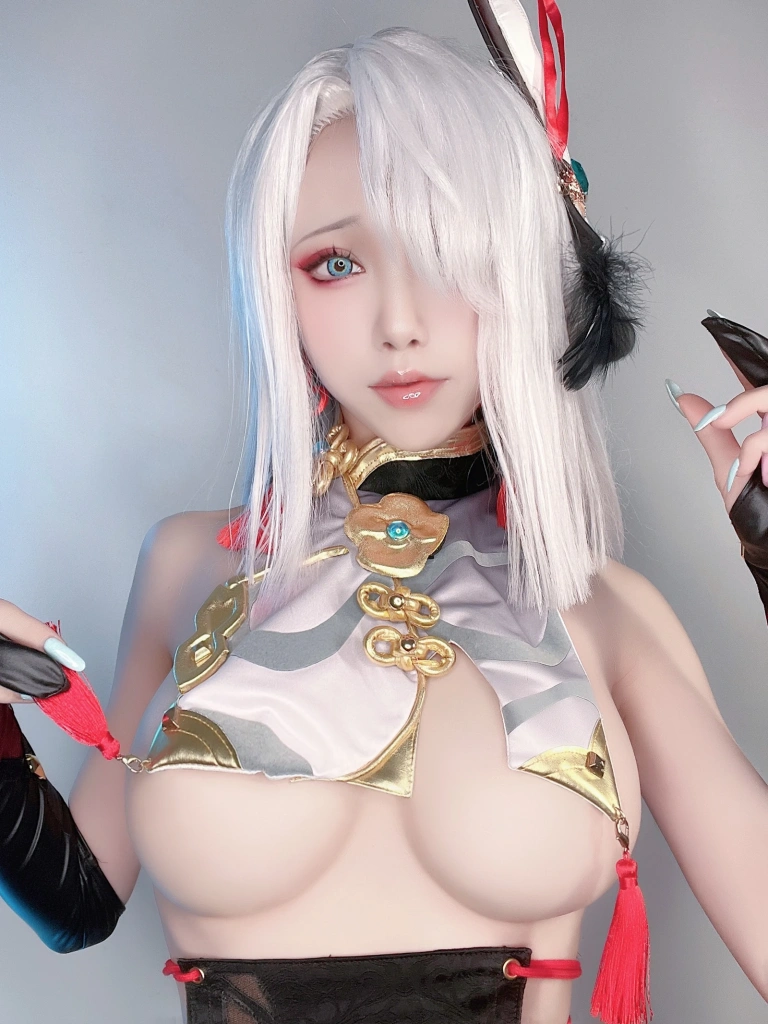 水淼Aqua《原神 申鶴 自拍》写真图集 57P｜在线预览与图包下载