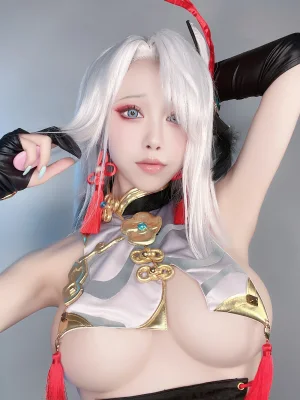 水淼Aqua《原神 申鶴 自拍》写真图集 57P｜在线预览与图包下载