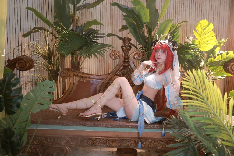 水淼Aqua《原神 ニィロウ 妮露》写真图集 97P｜在线预览与图包下载