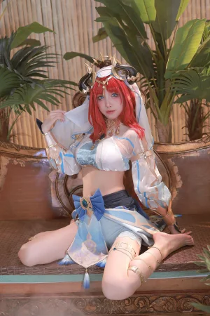 水淼Aqua《原神 ニィロウ 妮露》写真图集 97P｜在线预览与图包下载
