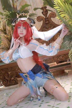 水淼Aqua《原神 ニィロウ 妮露》写真图集 97P｜在线预览与图包下载