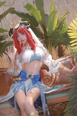 水淼Aqua《原神 ニィロウ 妮露》写真图集 97P｜在线预览与图包下载