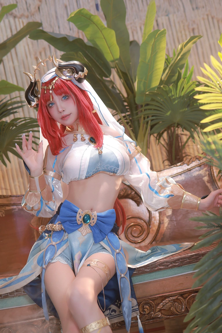 水淼Aqua《原神 ニィロウ 妮露》写真图集 97P｜在线预览与图包下载