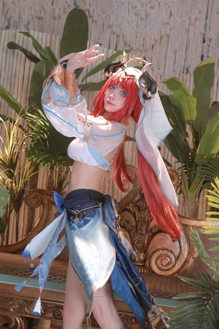 水淼Aqua《原神 ニィロウ 妮露》写真图集 97P｜在线预览与图包下载