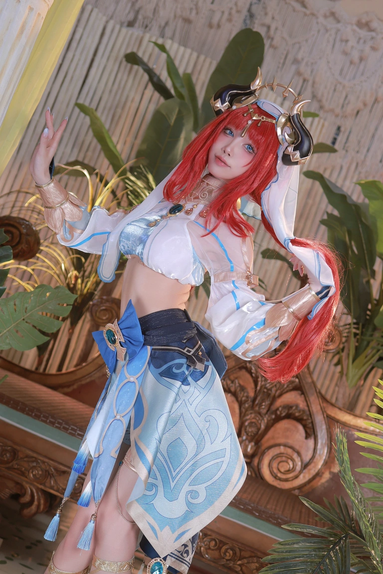 水淼Aqua《原神 ニィロウ 妮露》写真图集 97P｜在线预览与图包下载
