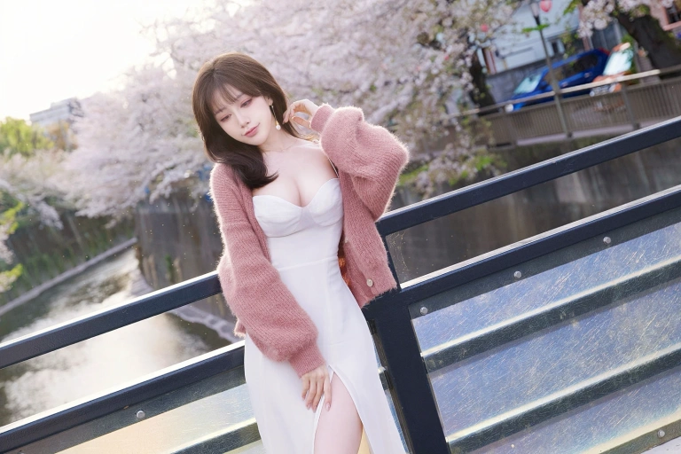 水淼Aqua《Fantia 2024年04月 桜が満開🌸》写真图集 17P｜在线预览与图包下载