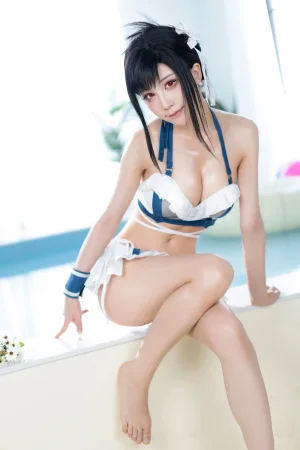 水淼Aqua《ファイナルファンタジーVII ティファ・ロックハート》写真图集 81P｜在线预览与图包下载