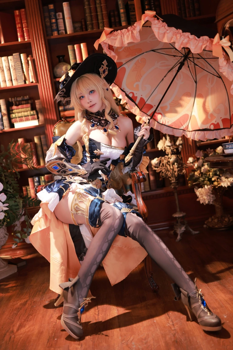 水淼Aqua《原神 娜维娅》写真图集 57P｜在线预览与图包下载