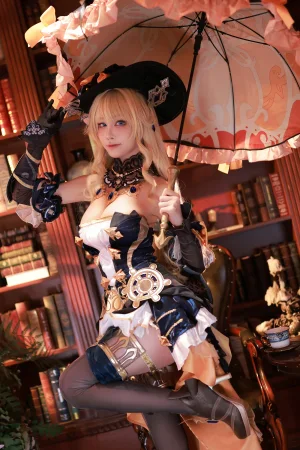 水淼Aqua《原神 娜维娅》写真图集 57P｜在线预览与图包下载