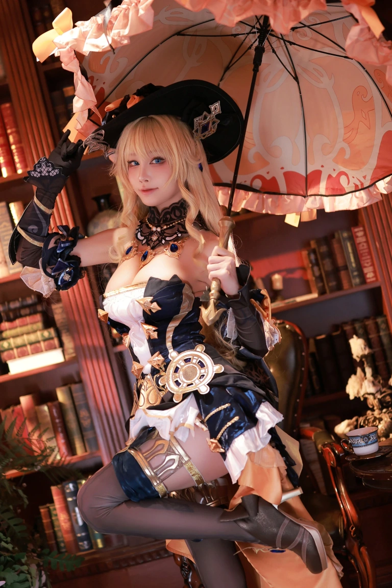 水淼Aqua《原神 娜维娅》写真图集 57P｜在线预览与图包下载