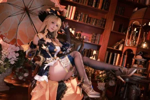 水淼Aqua《原神 娜维娅》写真图集 57P｜在线预览与图包下载
