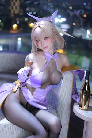 水淼Aqua《NIKKE 阿妮斯 超级巨星 – 星光》写真图集 54P｜在线预览与图包下载