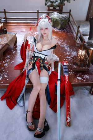 水淼Aqua《鸣潮 绯雪》写真图集 51P｜在线预览与图包下载