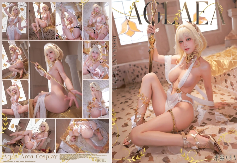 水淼Aqua《阿格莱雅》写真图集 91P｜在线预览与图包下载