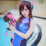 雪晴Astra《写真Vol.6 Overwatch-D.Va水着》写真图集 31P｜在线预览与图包下载