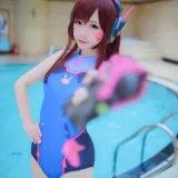 雪晴Astra《写真Vol.6 Overwatch-D.Va水着》写真图集 31P｜在线预览与图包下载