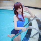 雪晴Astra《写真Vol.6 Overwatch-D.Va水着》写真图集 31P｜在线预览与图包下载