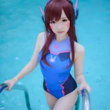 雪晴Astra《写真Vol.6 Overwatch-D.Va水着》写真图集 31P｜在线预览与图包下载