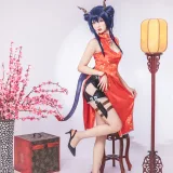 雪晴Astra《写真Vol.14 明日方舟 陈 旗袍》写真图集 18P｜在线预览与图包下载