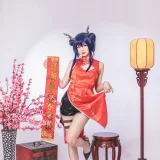 雪晴Astra《写真Vol.14 明日方舟 陈 旗袍》写真图集 18P｜在线预览与图包下载