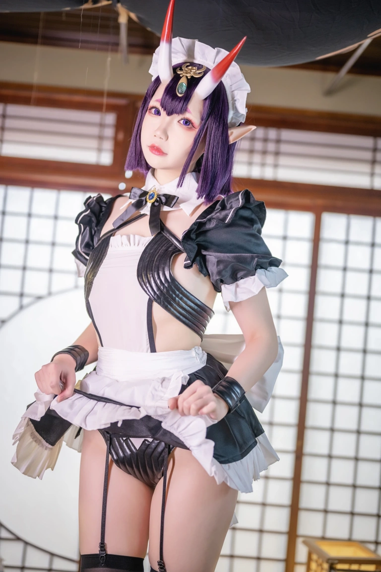 雪晴Astra《酒吞童子女仆》写真图集 62P+13V｜在线预览与图包下载